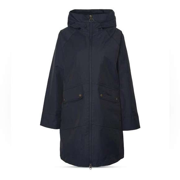 NWT BarbourHeron Long Line Waterproof Jacket